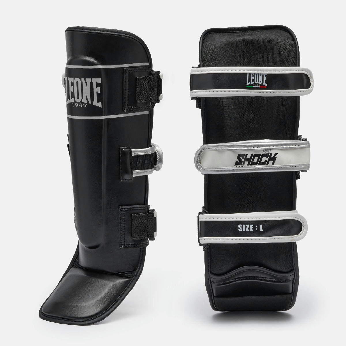 Leone 1947 Shock Pro Shin Guards - Black