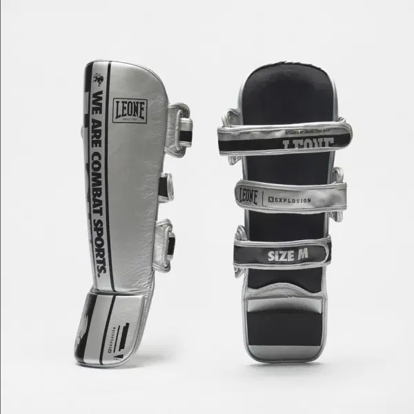 Leone 1947 NEXPLOSION SHINGUARDS - PT154 - Black - Silver