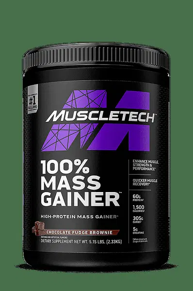 100% Mass Gainer MuscleTech 2330 γραμμάρια