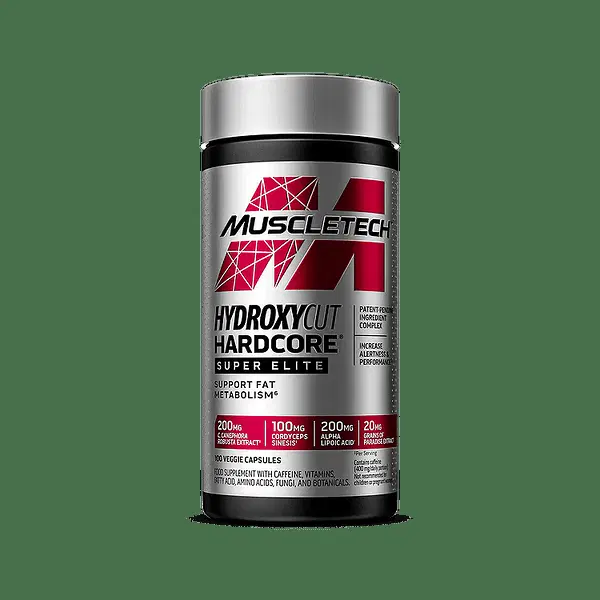 Hydroxycut Hardcore SUPER ELITE MuscleTech 100 капсули
