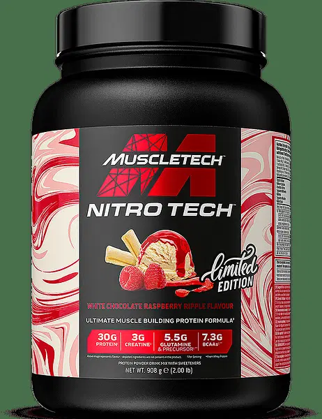 Nitro Tech Whey Protein MuscleTech 908 grams LIMITED EDITION
