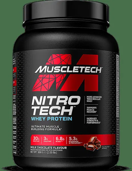 Nitro Tech Whey Protein MuscleTech 908 grama