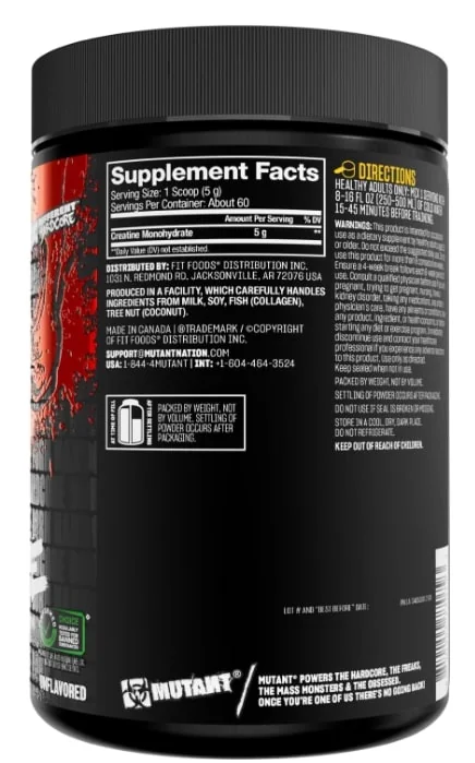 Mutant Pure Creatine Monohydrate 300 г