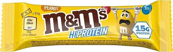 M&M Peanut HI Protein Bar 51 грама