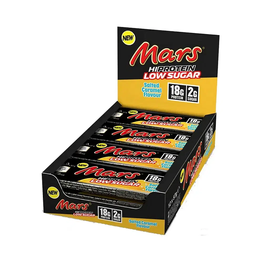 MARS Salted Caramel Low Sugar HI Protein Bars 12 x 57 грама