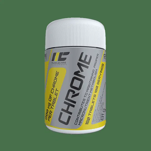 Muscle Care - Chrome / 180 Tabs