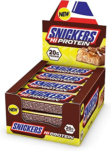 SNICKERS HI Protein Bars 12 x 57 грама