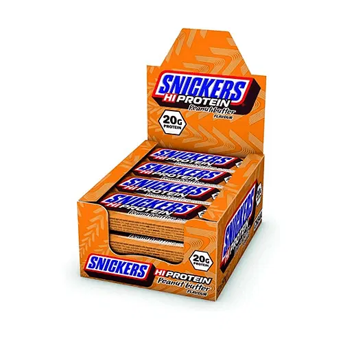 SNICKERS HI Protein Bars Peanut Butter 12 x 57 грама