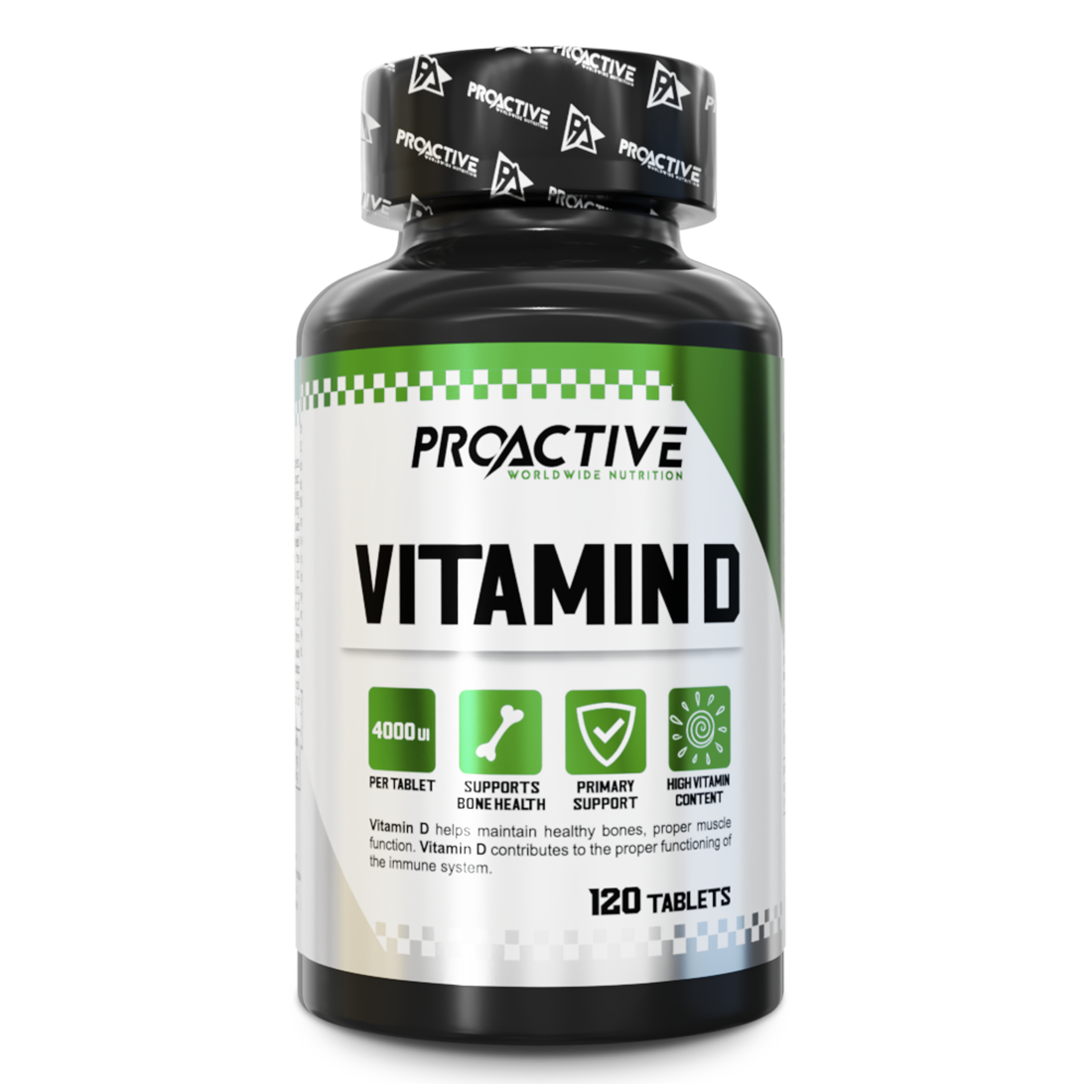 ProActive Vitamin D3 4000IU 120 tabs