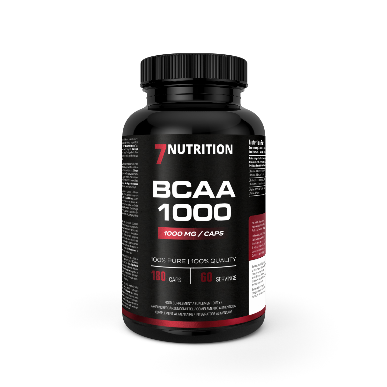 7Nutrition - BCAA 2:1:1 vege caps