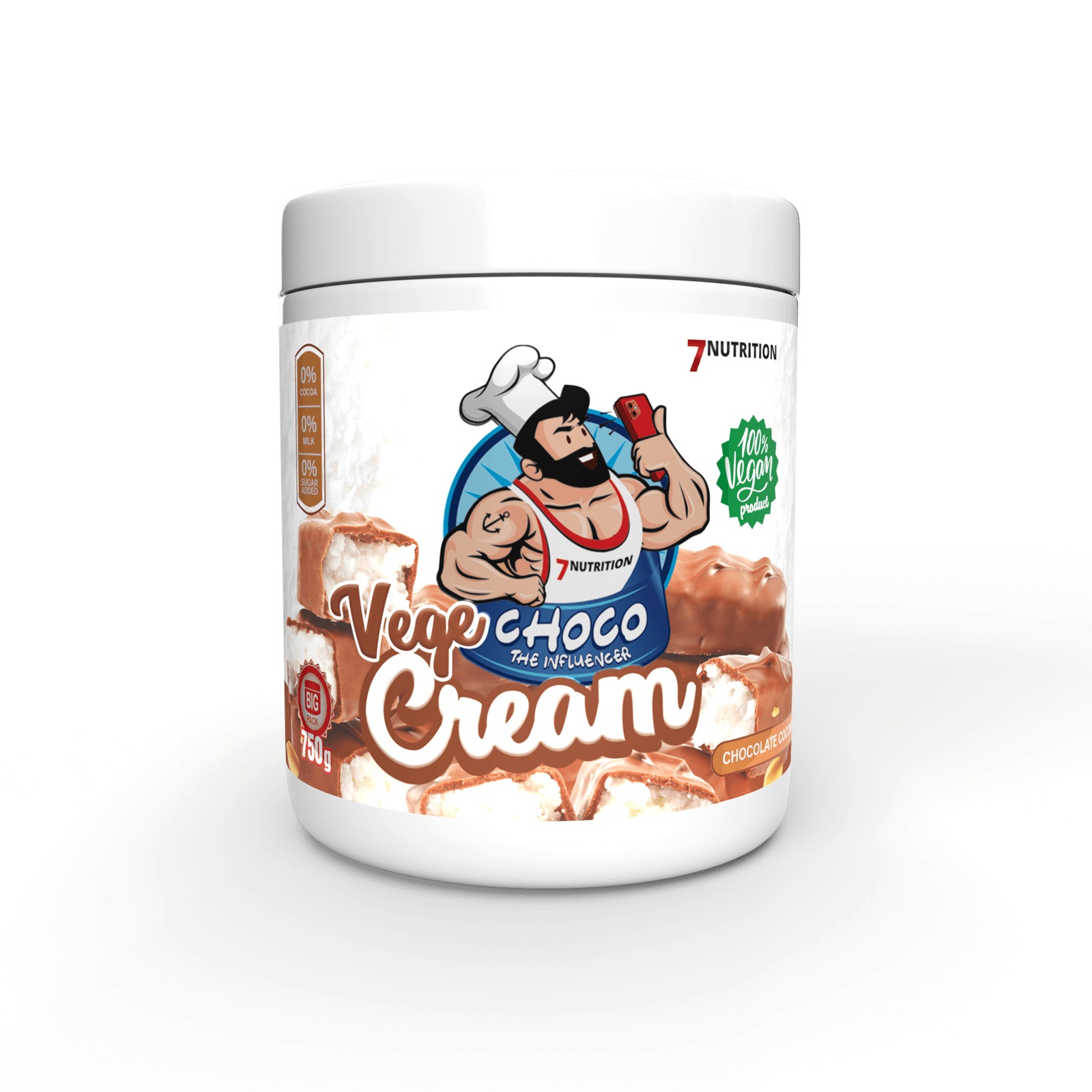 7Nutrition - Cream Chocolate Coconut 750g