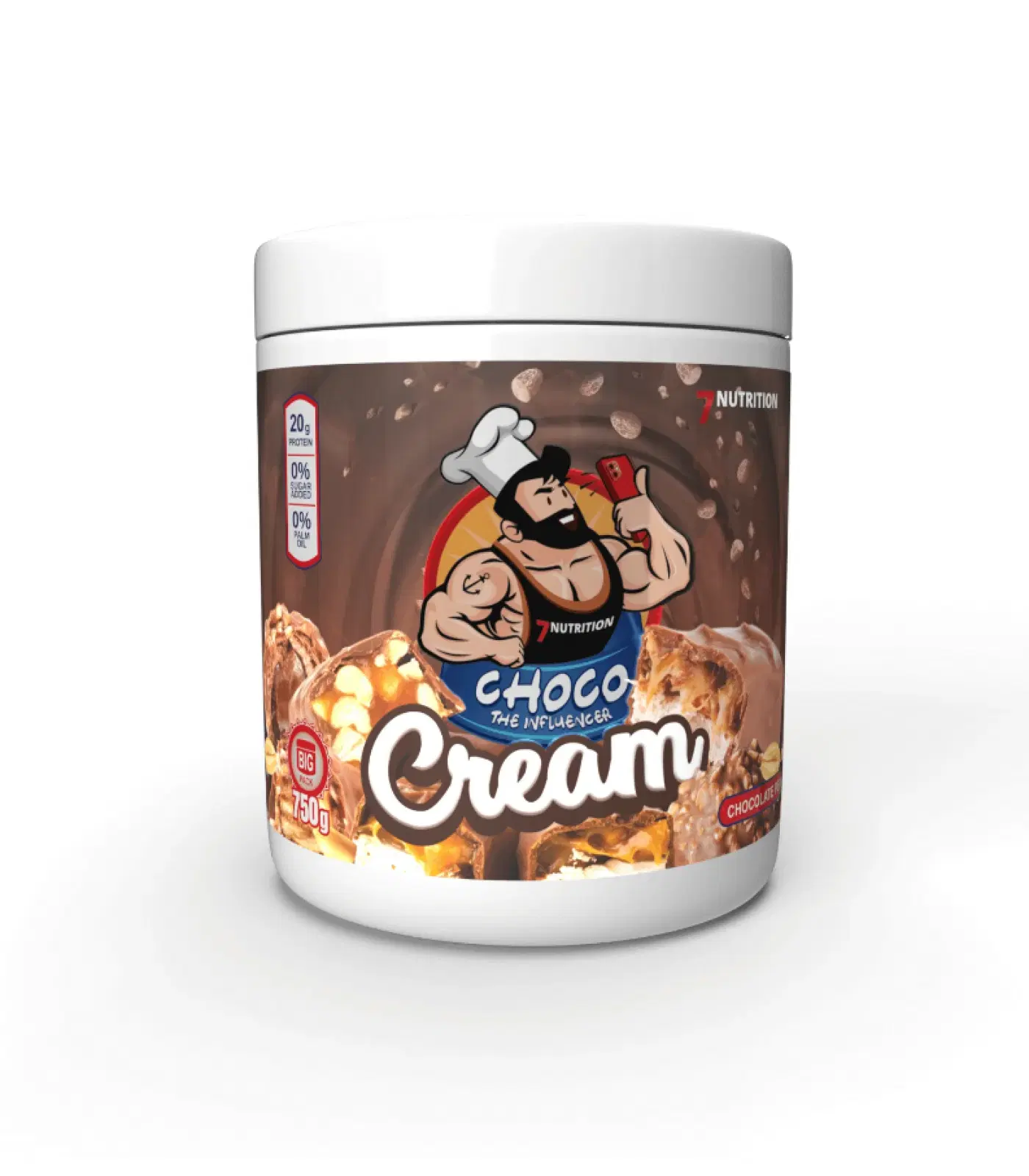 7Nutrition - Cream Chocolate Peanut Crunch / 750g