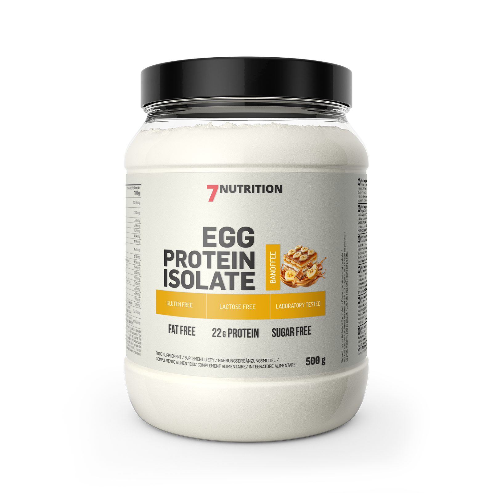 7Nutrition - Egg Protein Isolate 500g Crema Catalana