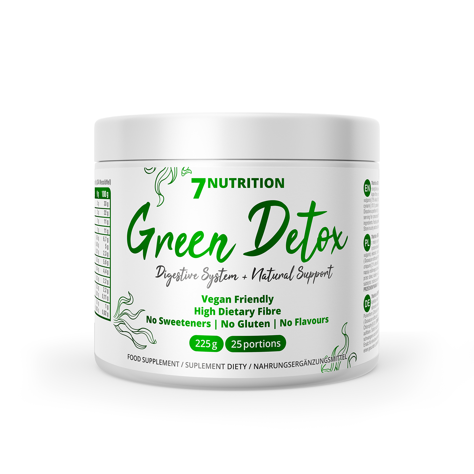 7Nutrition - GREEN DETOX 225g