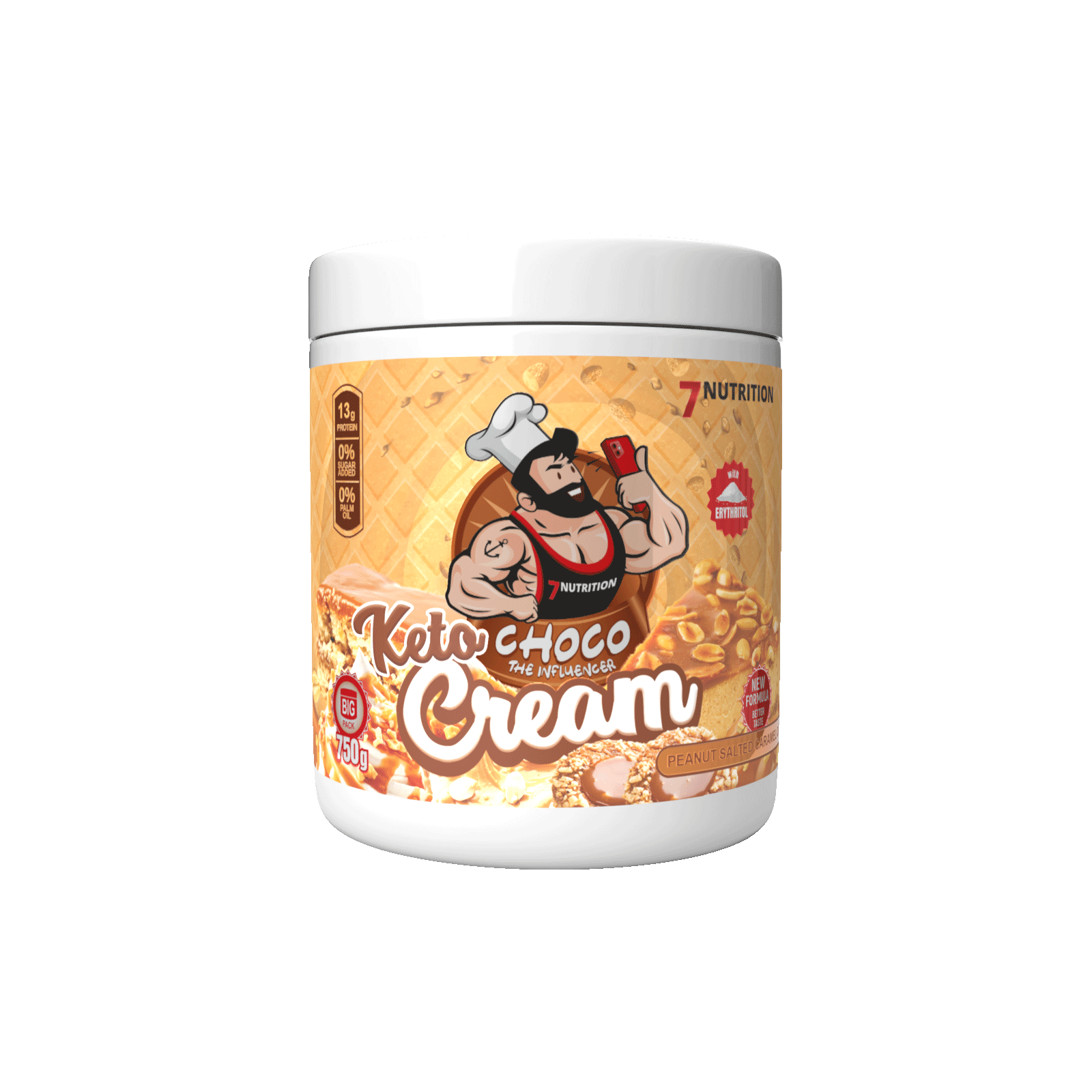 7Nutrition - Keto Cream Caramel Crunch 750g