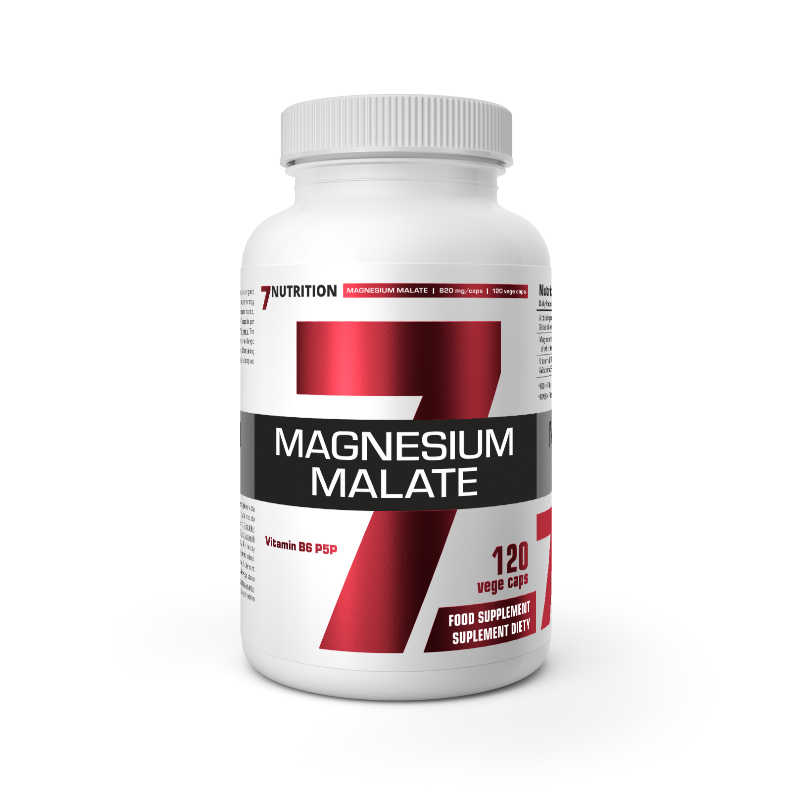 7Nutrition - MAGNESIUM MALATE 120 vege Caps