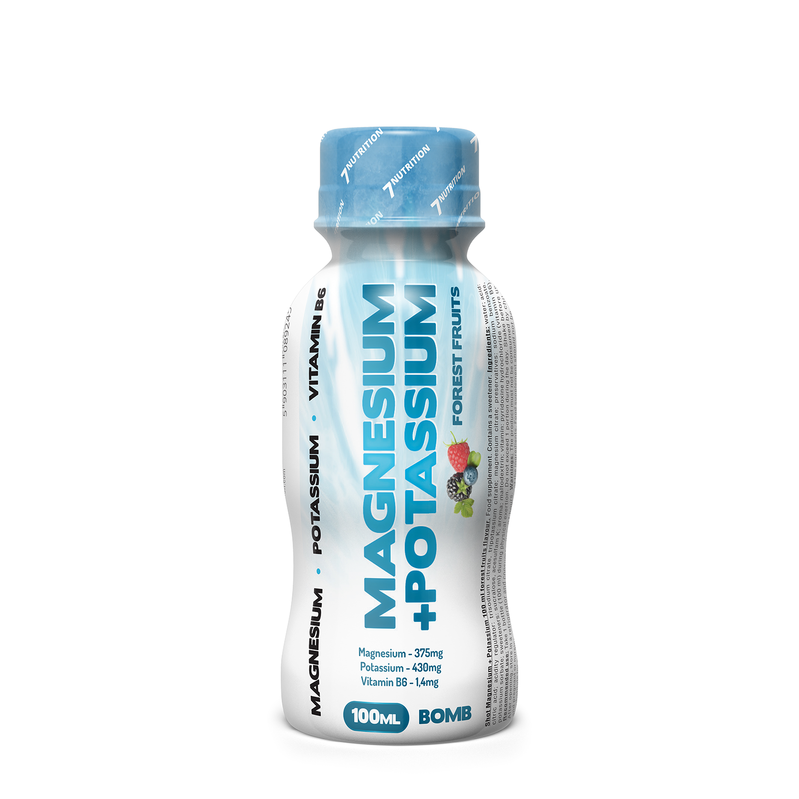 7Nutrition - MAGNESIUM & POTASSIUM 100ml FOREST FRUITS