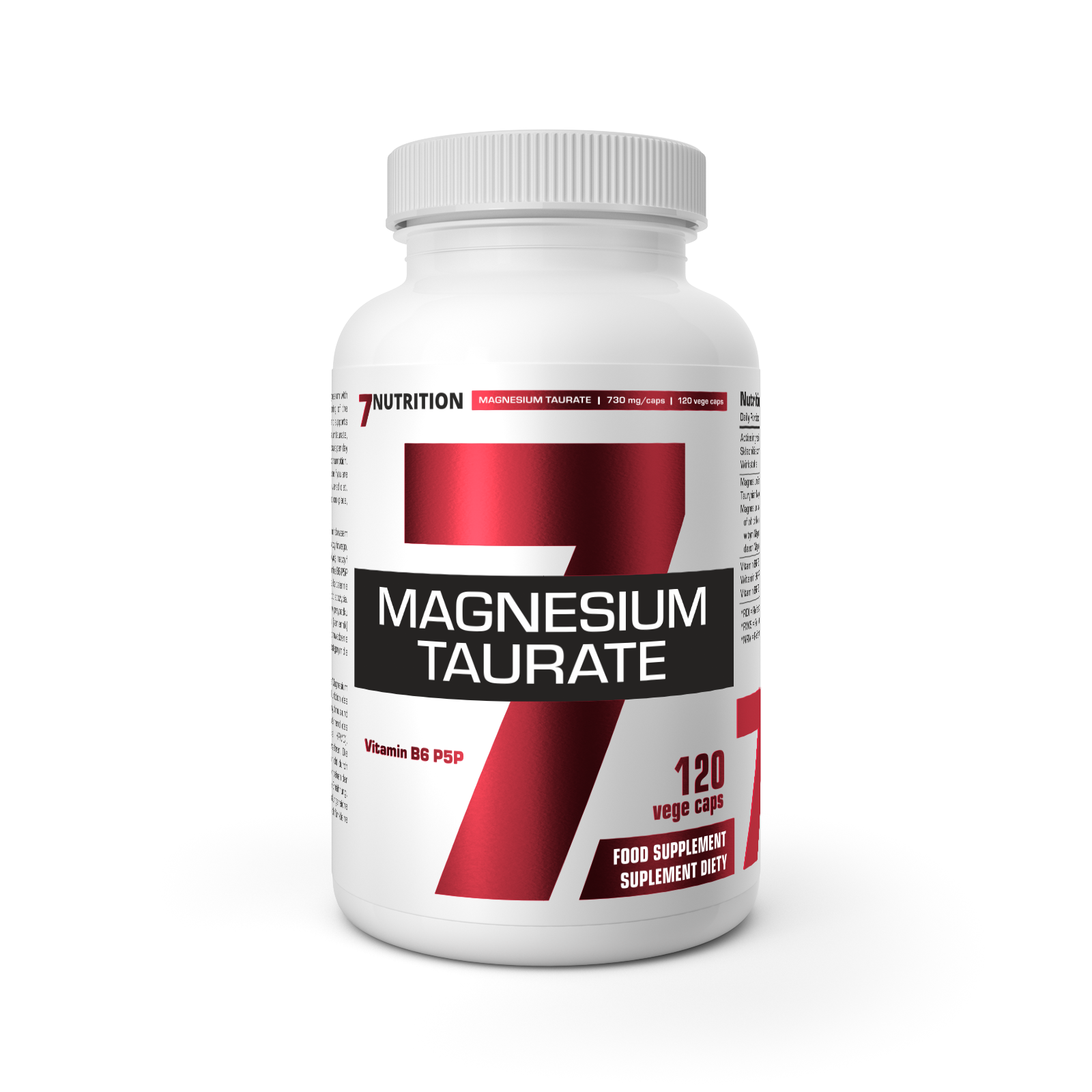 7Nutrition - MAGNESIUM TAURATE 120 vege caps