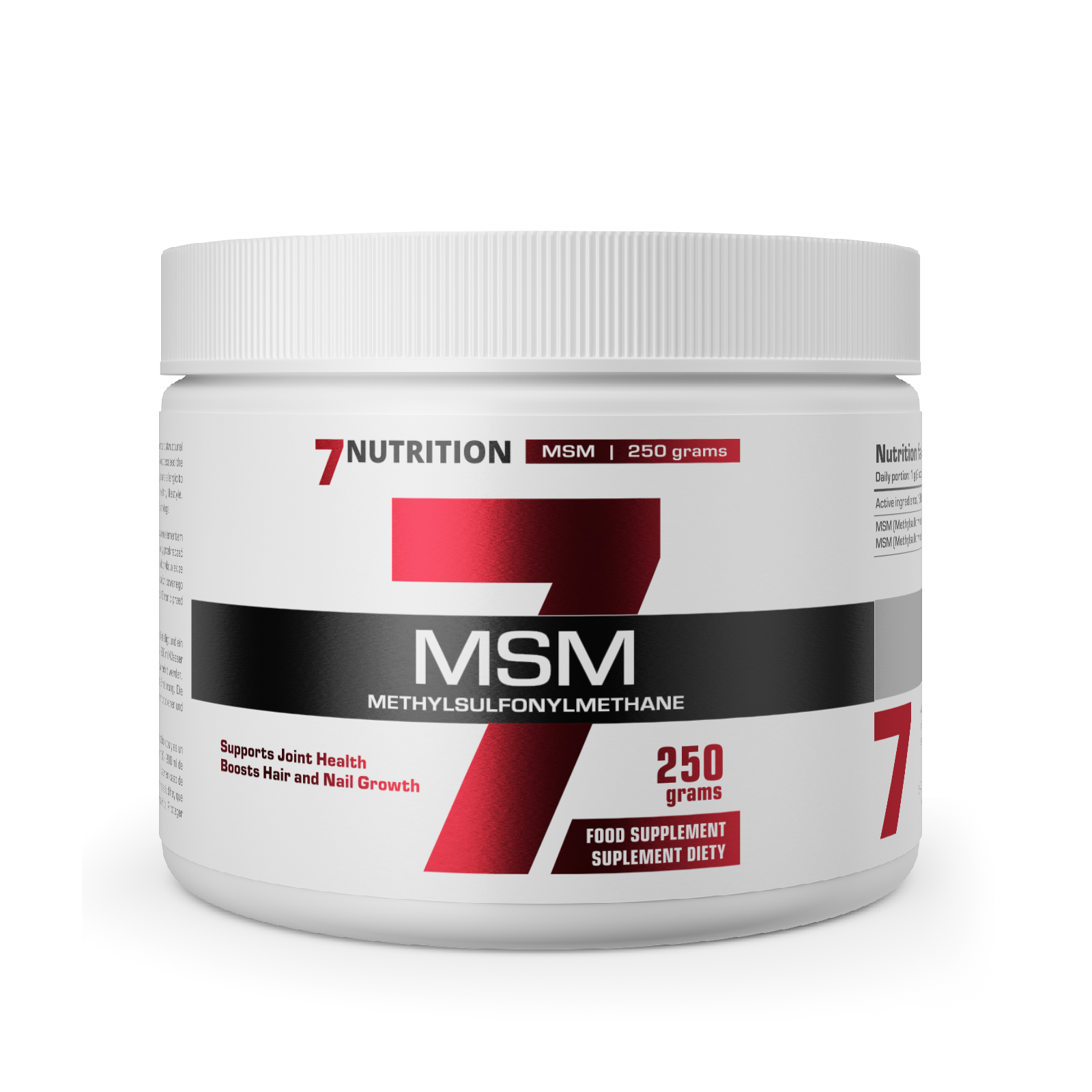 7Nutrition - MSM 250G
