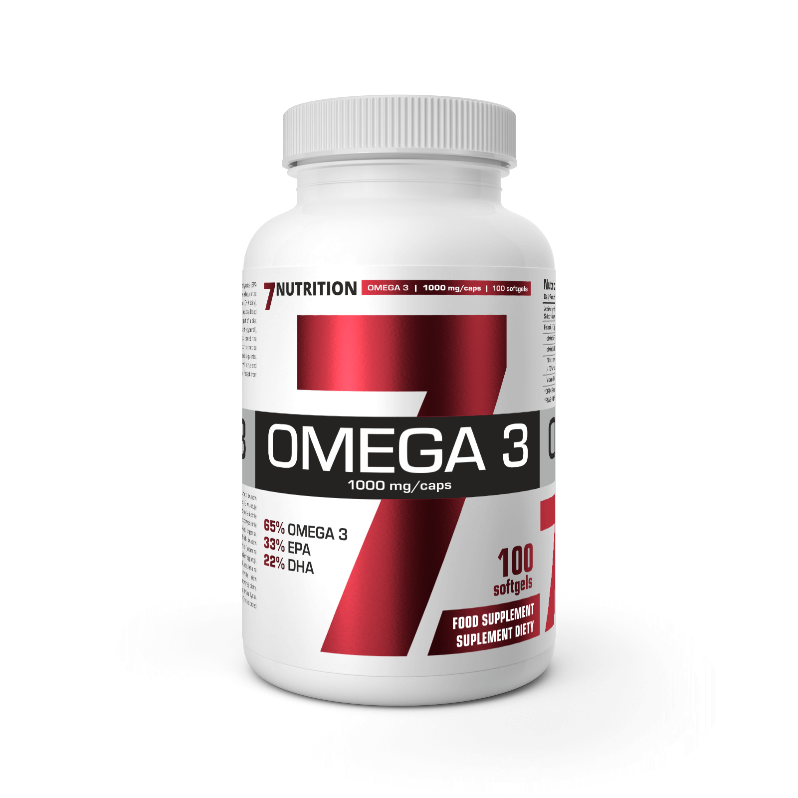 7Nutrition - OMEGA 3 65% 1000mg