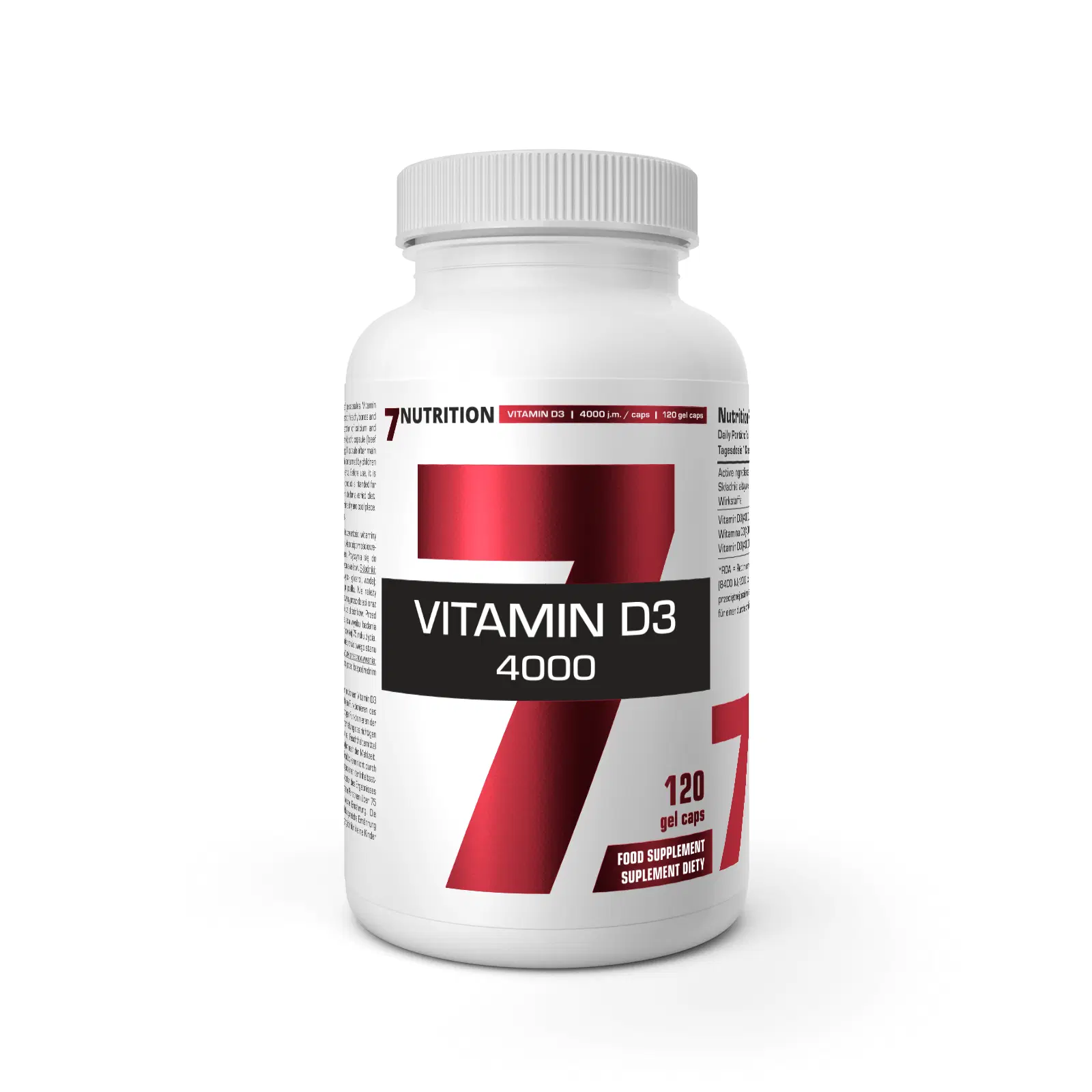 7Nutrition - Vitamin D3 4000 -120kaps