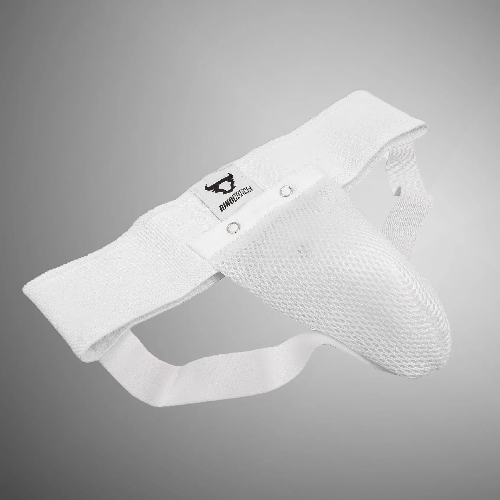 Ringhorns Charger by Venum Groin Guard and Jockstrap – White