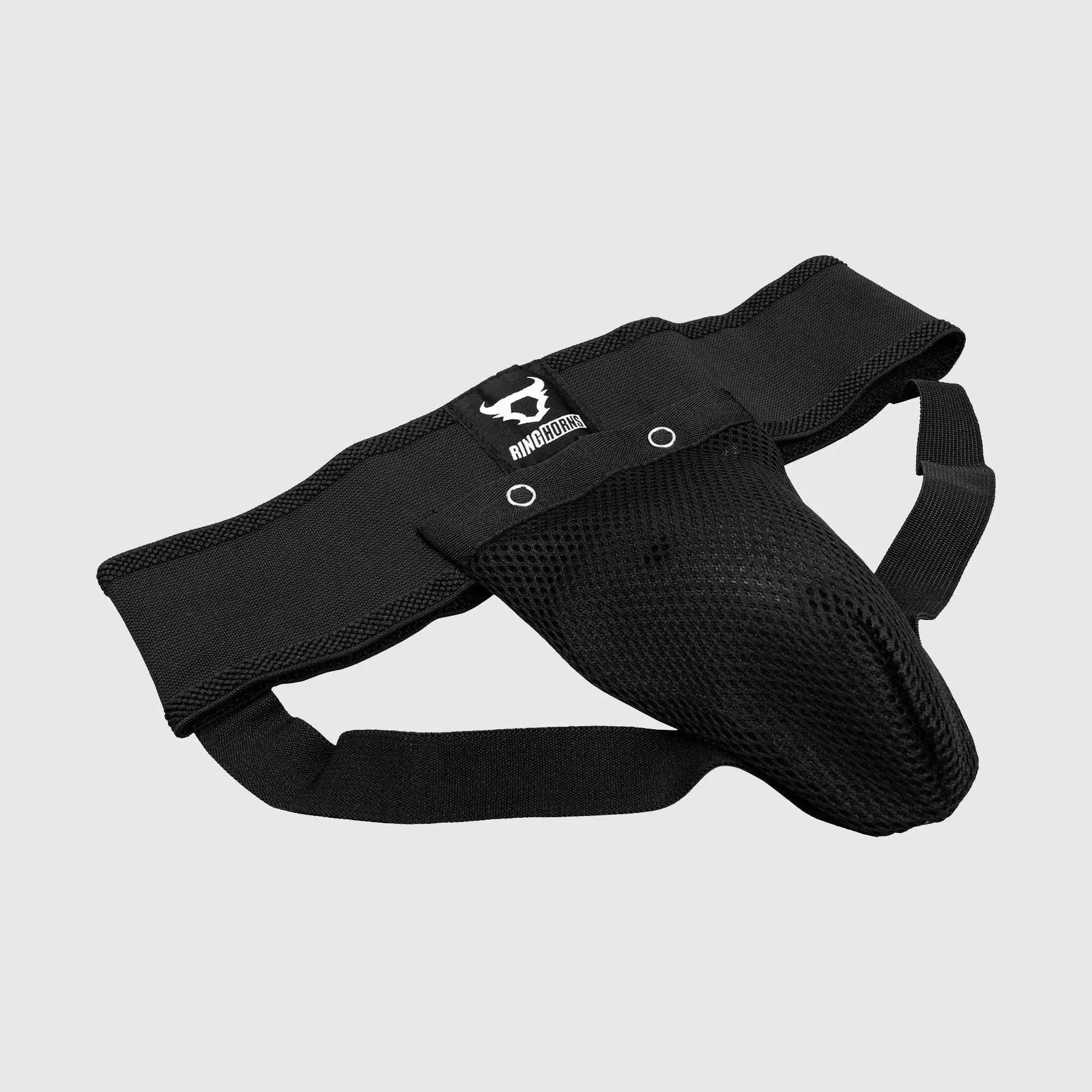 Ringhorns Charger by Venum Kids Groin Guard and Jockstrap – Black