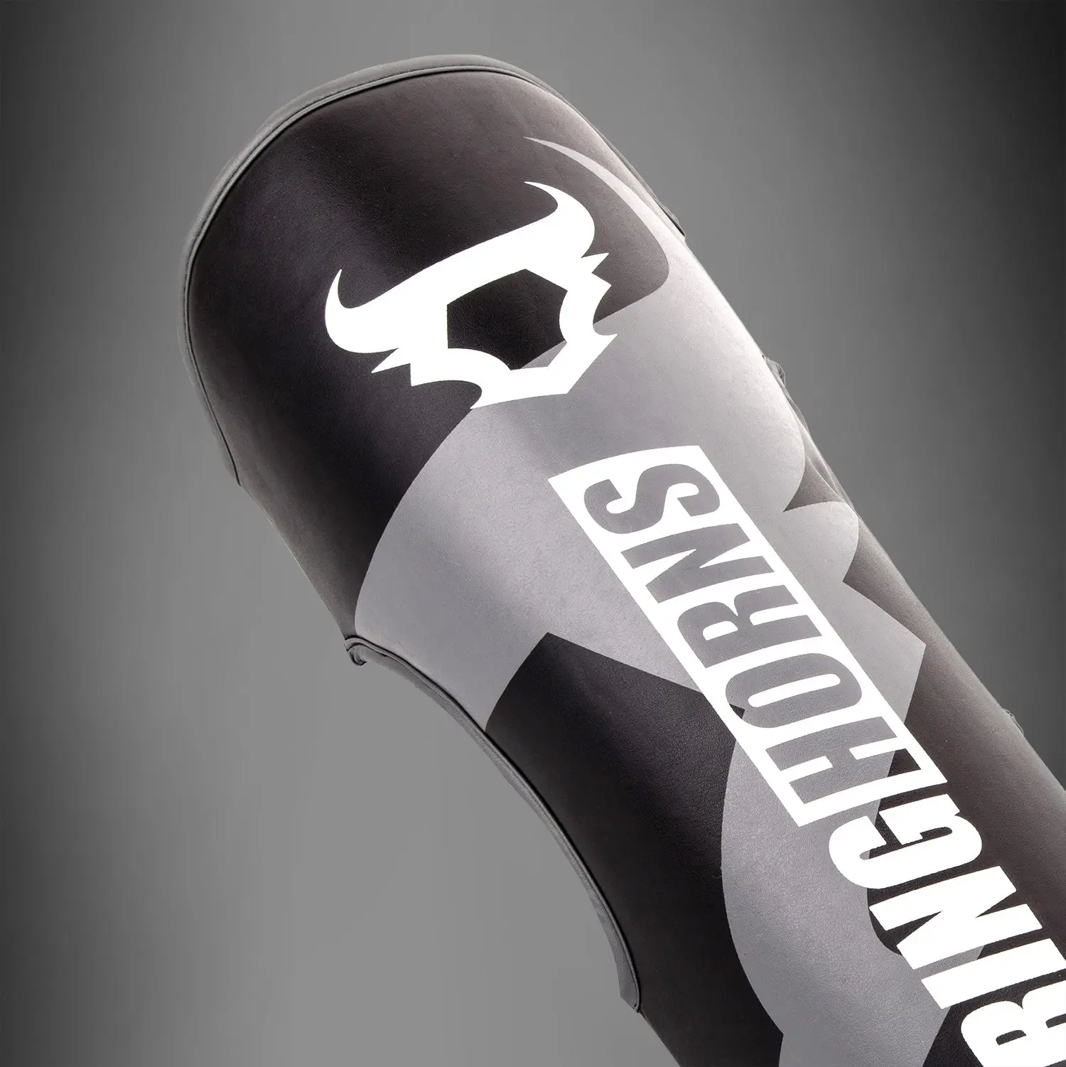 Ringhorns Charger by Venum Shin Guards and Foot Protectors - Black