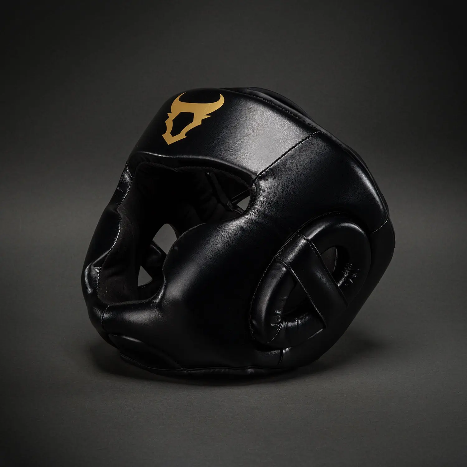 Ringhorns Charger by Venum Headgear - Black/Gold