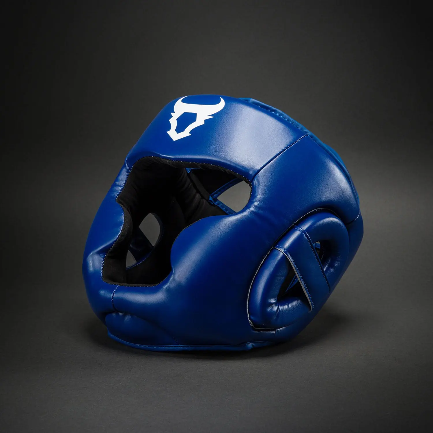 Ringhorns Charger by Venum Headgear - Navy Blue/Red