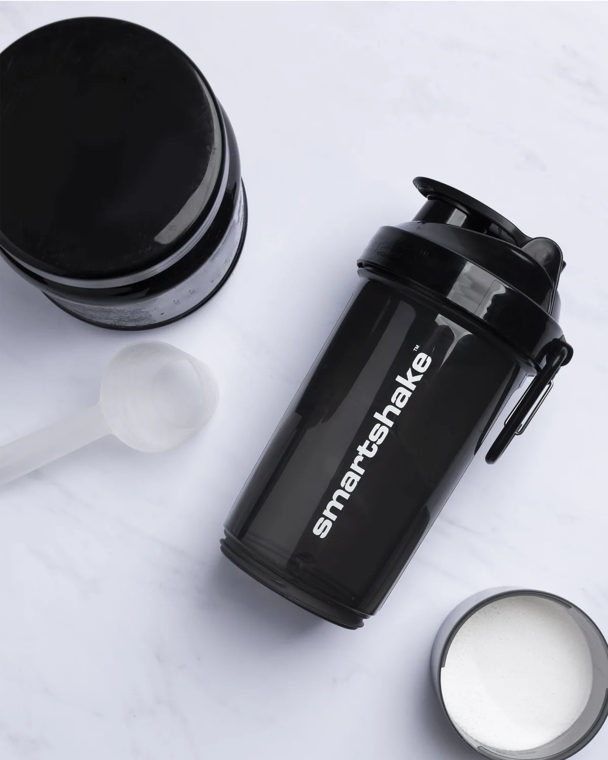 Smart Shake Original2Go ONE — Gunsmoke Black 800 мл — снимка 3