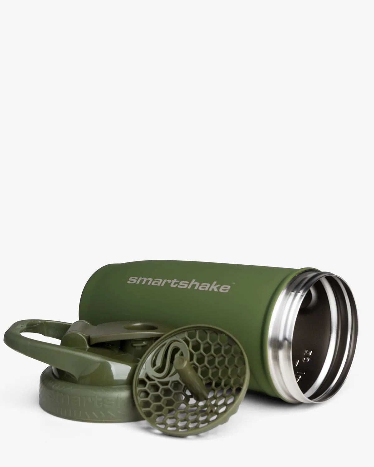 Smart Shake Reforce Stainless Steel — Army Green 900 мл — снимка 4