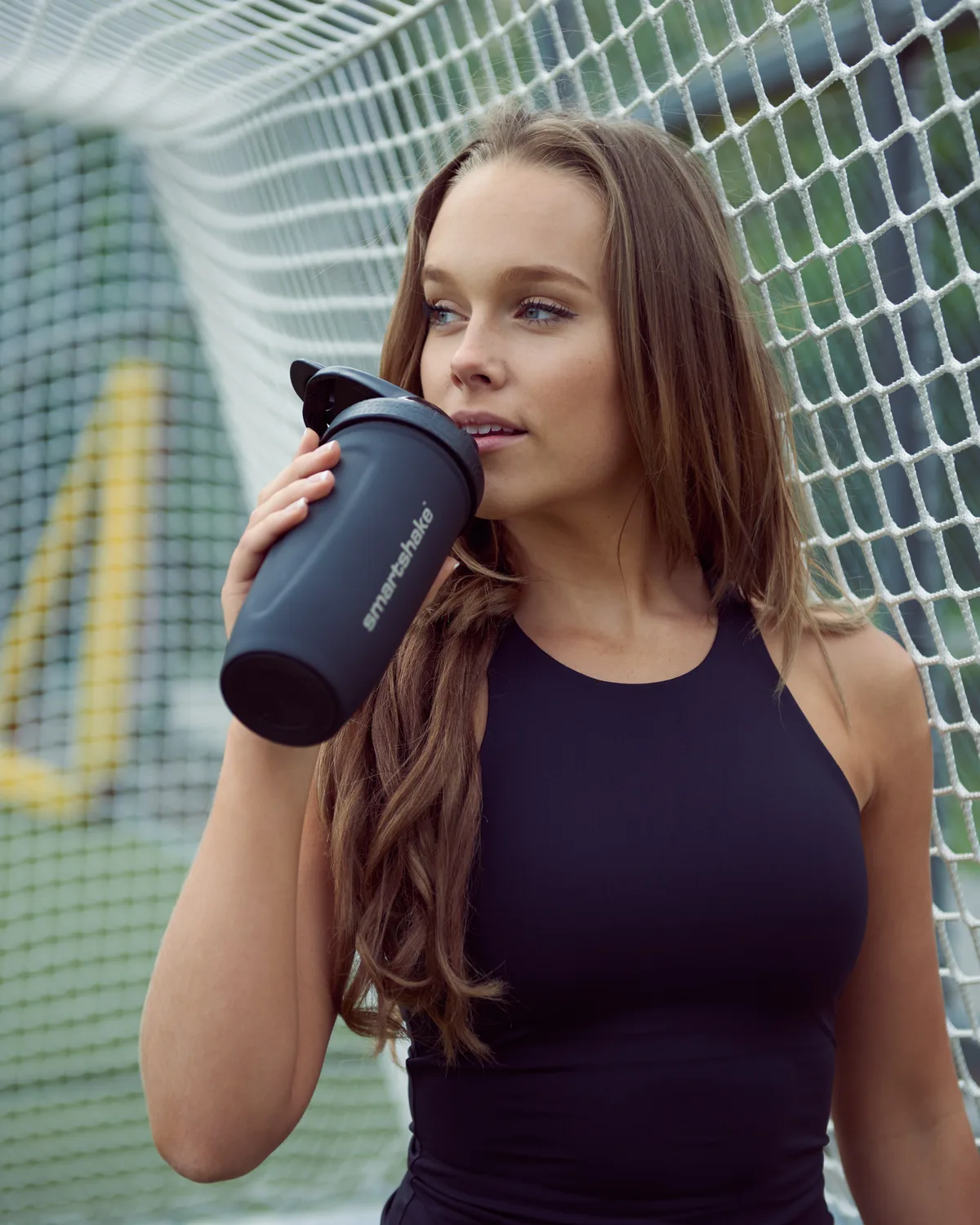 Smart Shake Reforce Stainless Steel — Черен 900 мл — снимка 2