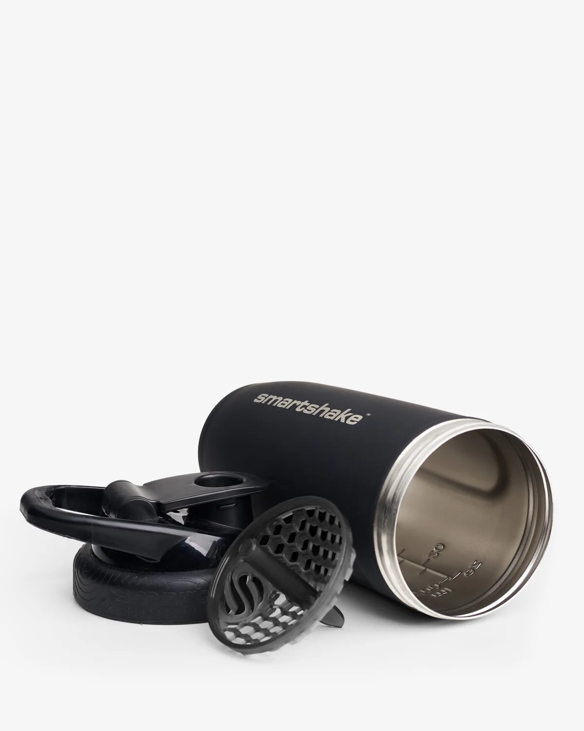 Smart Shake Reforce Stainless Steel — Черен 900 мл — снимка 4