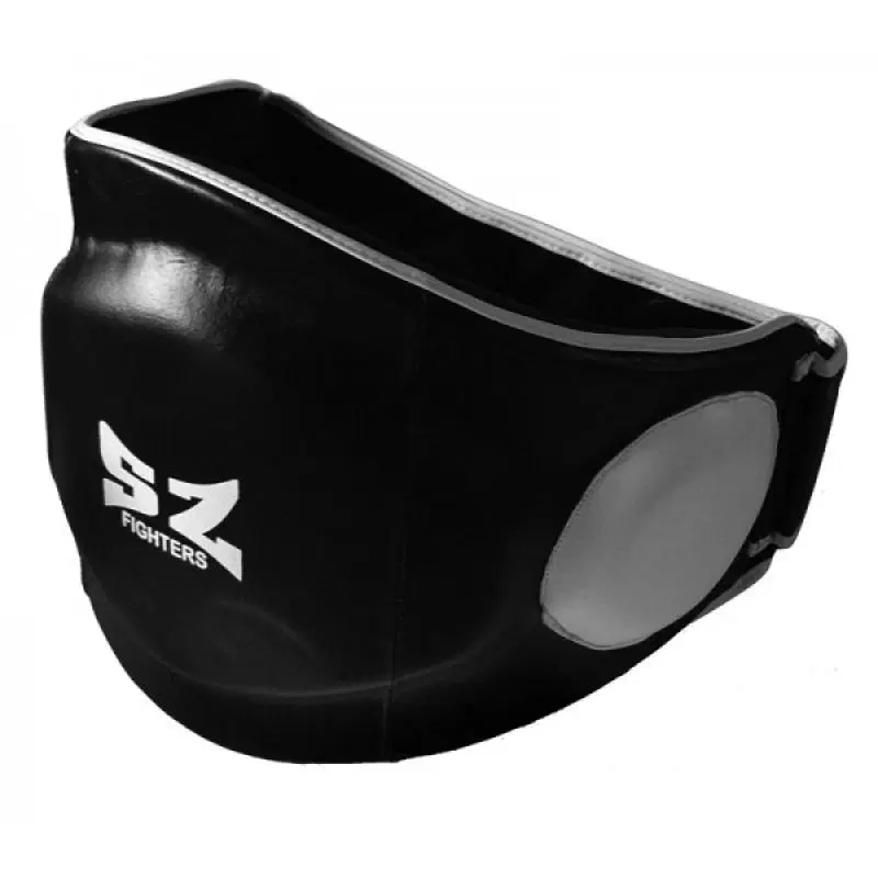 SZ Fighters – Beli pad (треньорски пояс) изкуствена кожа