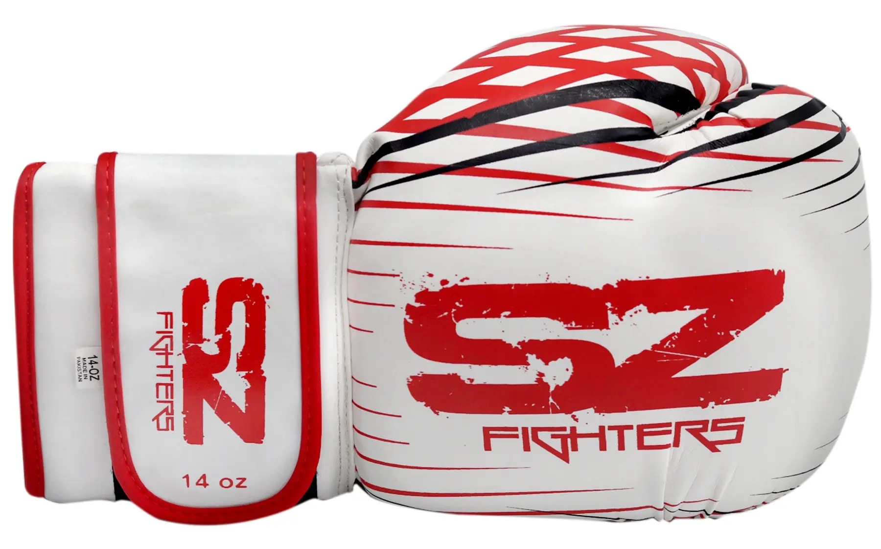 SZ Fighters – Боксови ръкавици изкуствена кожа – Plasma – Red