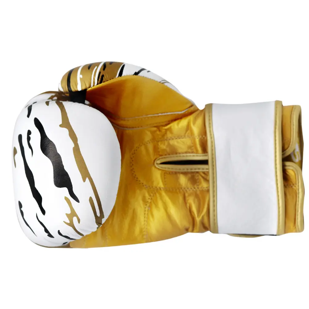 SZ Fighters – Μποξέρικα γάντια γνήσιο δέρμα – Madness – Gold