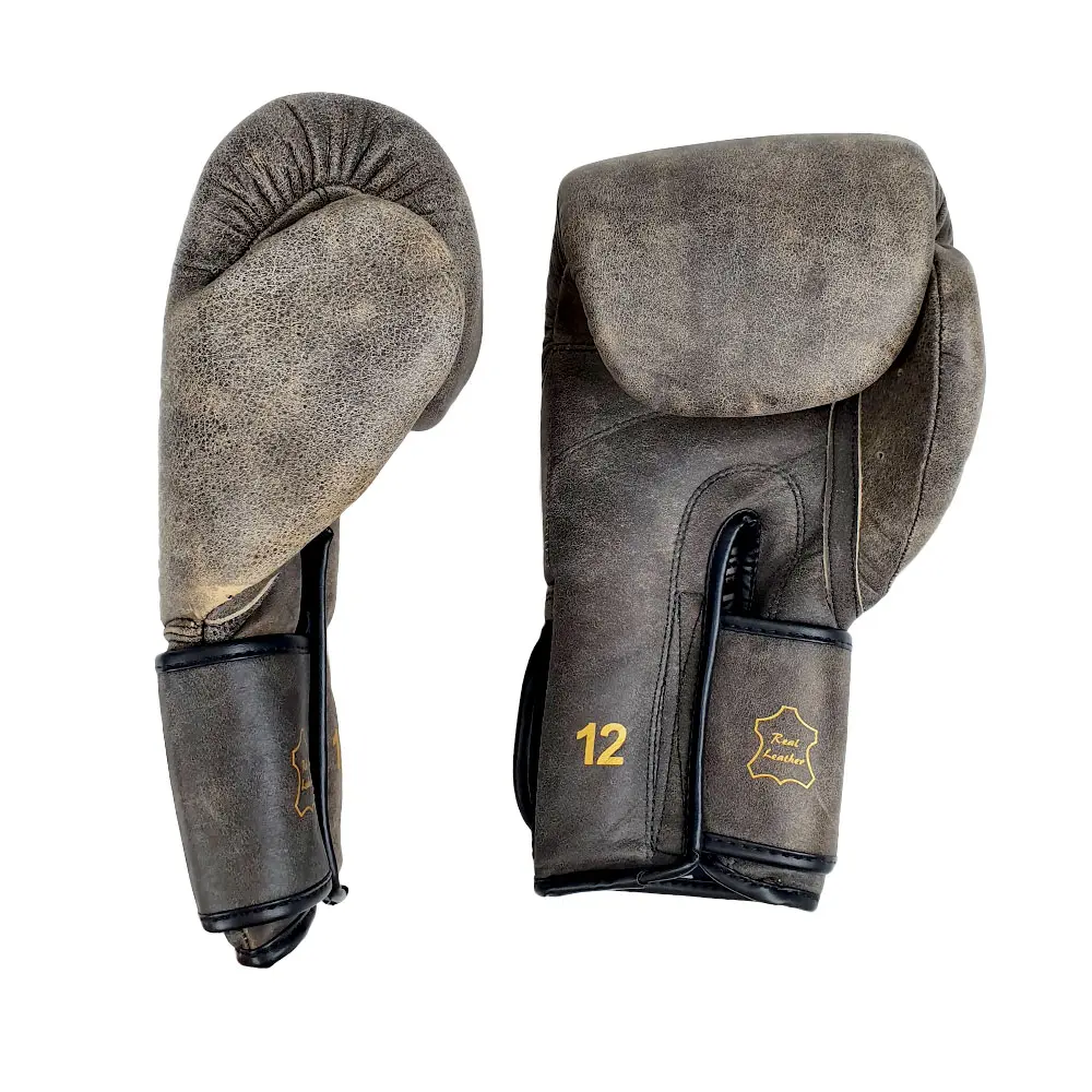 SZ Fighters – Боксови ръкавици естествена кожа – Retro