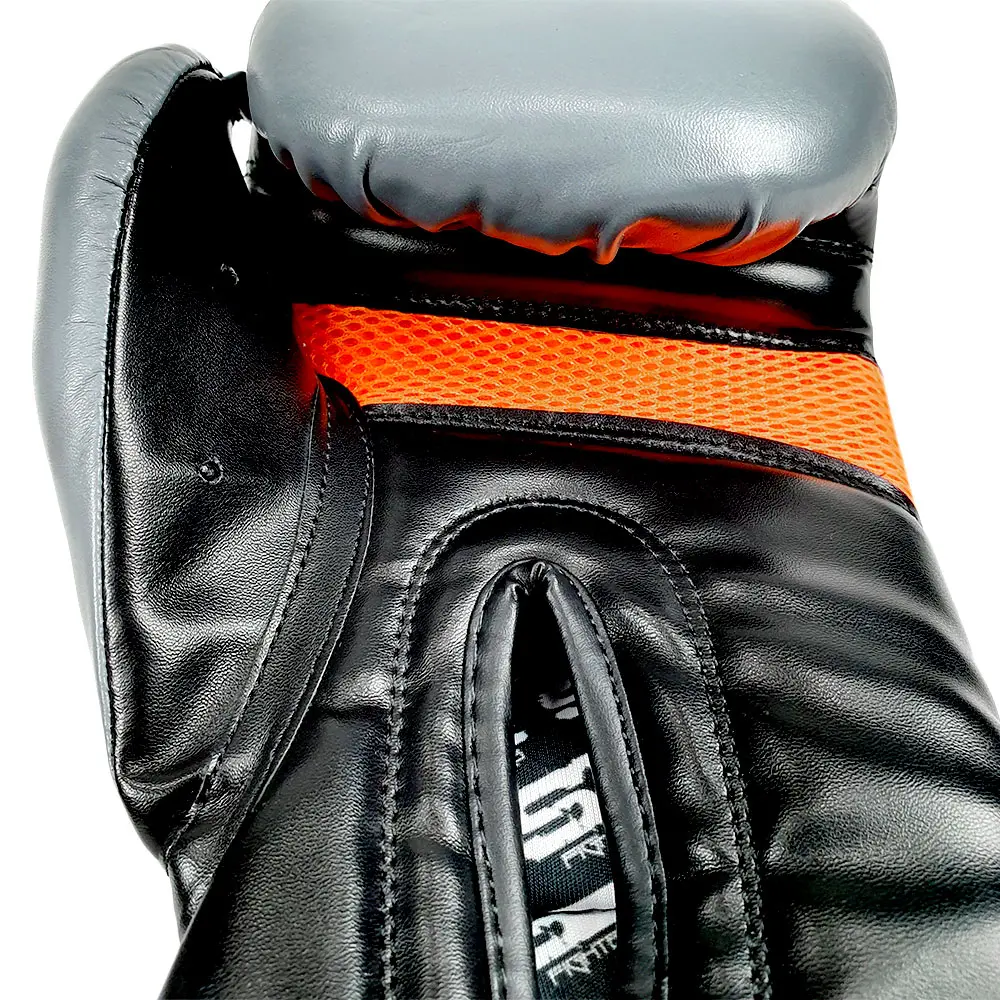 SZ Fighters – Боксови ръкавици изкуствена кожа – Thunder Grey