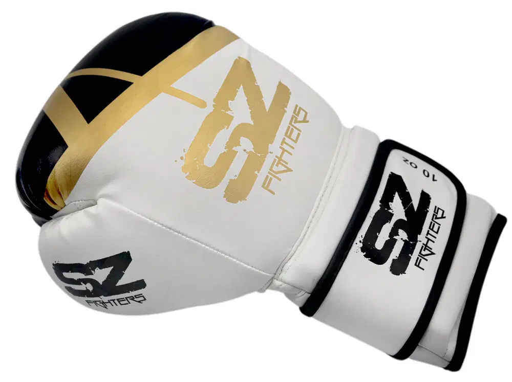 SZ Fighters – Боксови ръкавици изкуствена кожа Evo Victory – Gold
