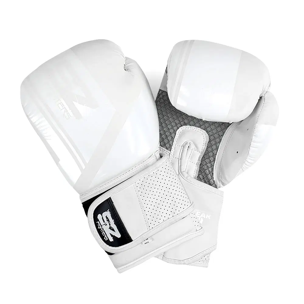 SZ Fighters – Боксови ръкавици изкуствена кожа – Indigo White Matt