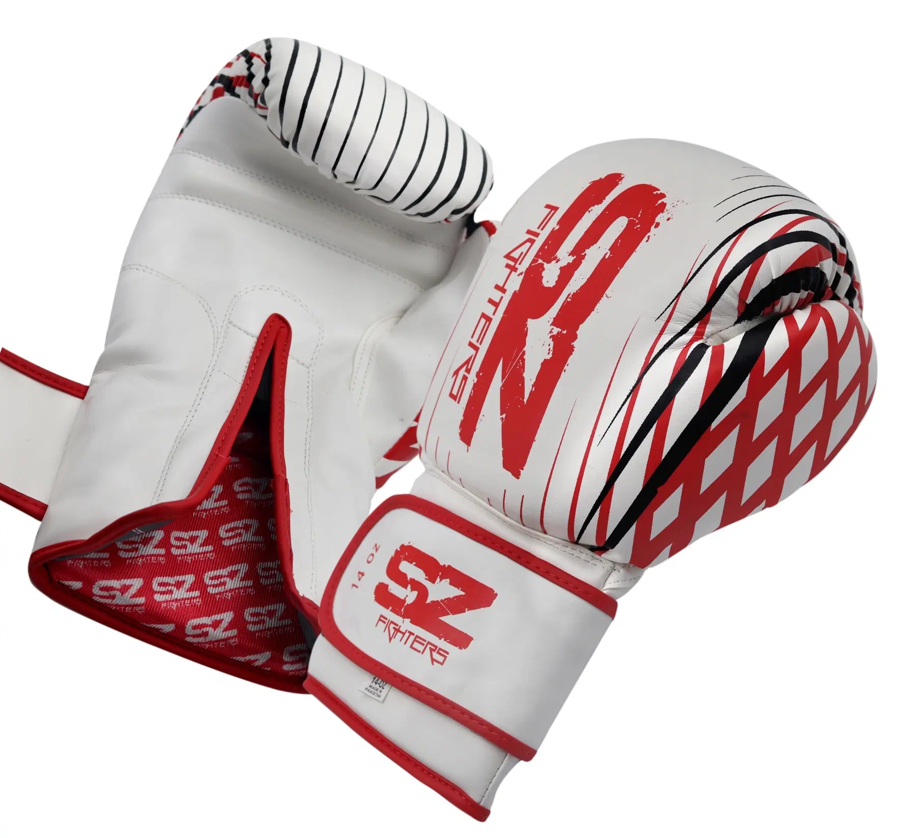 SZ Fighters – Боксови ръкавици изкуствена кожа – Plasma – Red