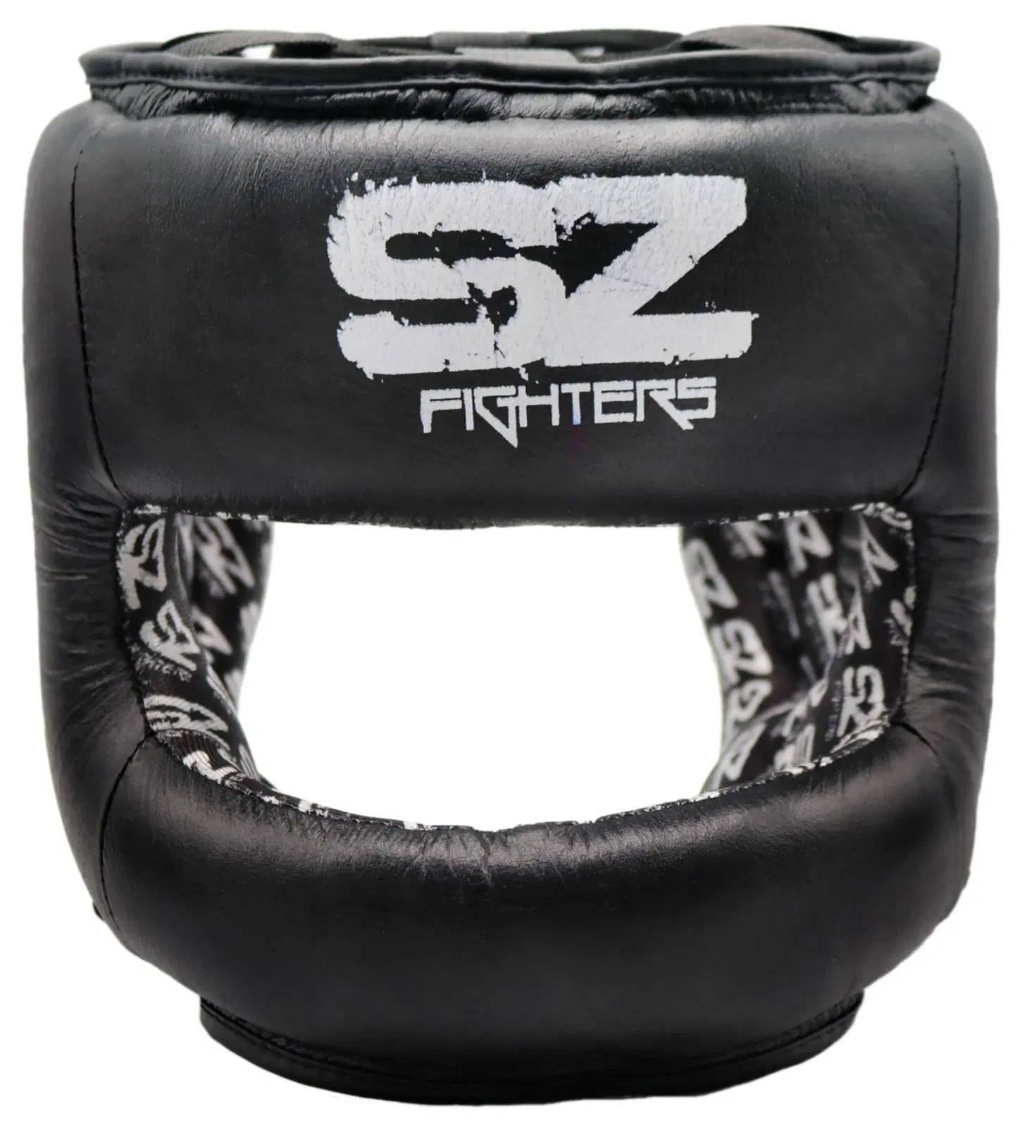 SZ Fighters – Каска с метален протектор на брадата – Black