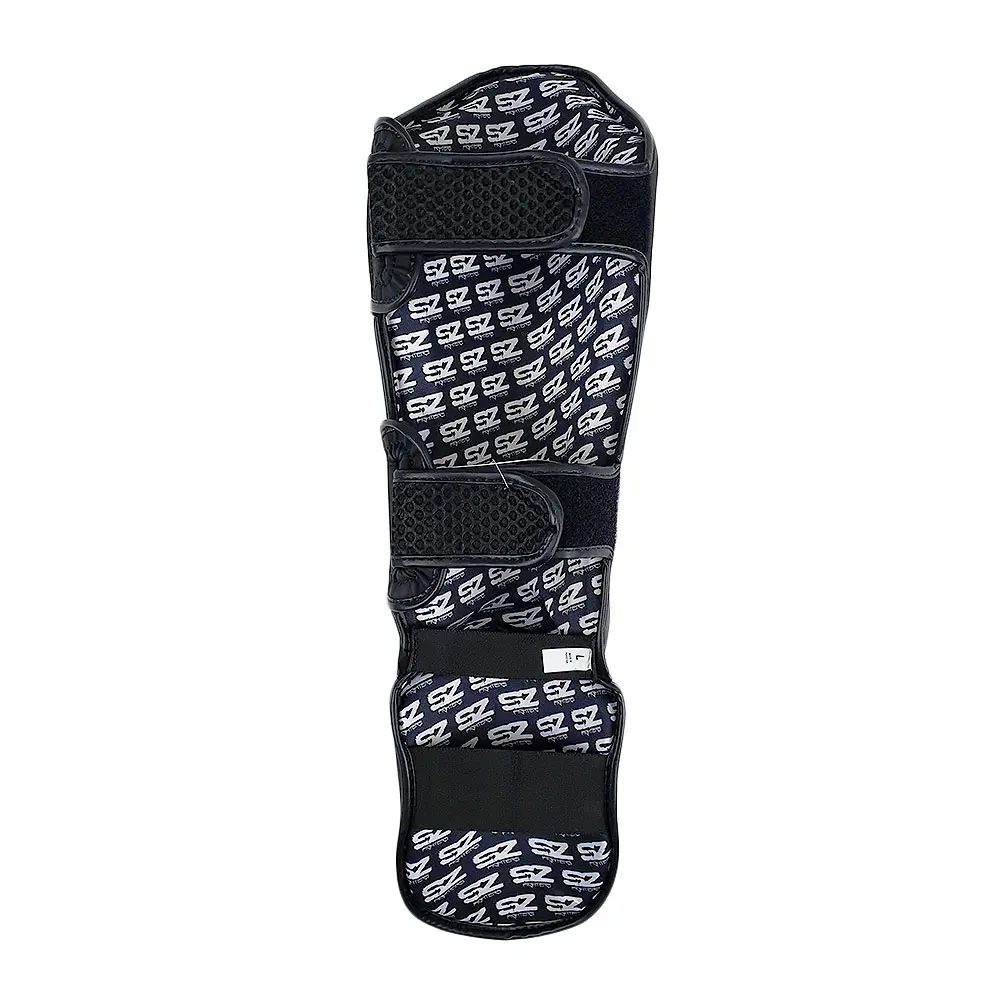 SZ Fighters – Тай Протектори за Крака Indigo – Black Matt