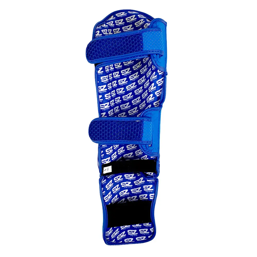 SZ Fighters – Тай Протектори за Крака Indigo – Blue Matt
