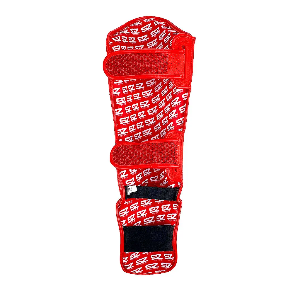 SZ Fighters – Тай Протектори за Крака Indigo – Red Matt