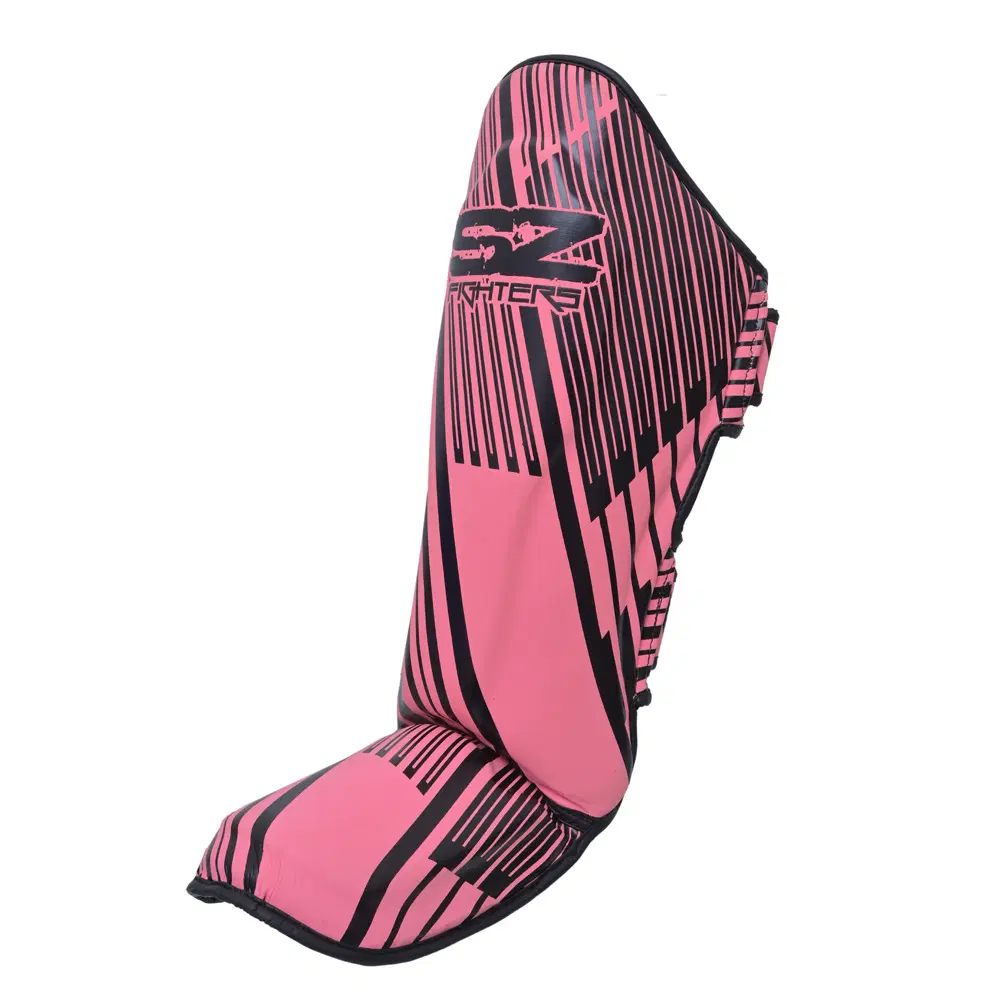 SZ Fighters – Тай Протектори за Крака Plasma 2.0 Pink-Black