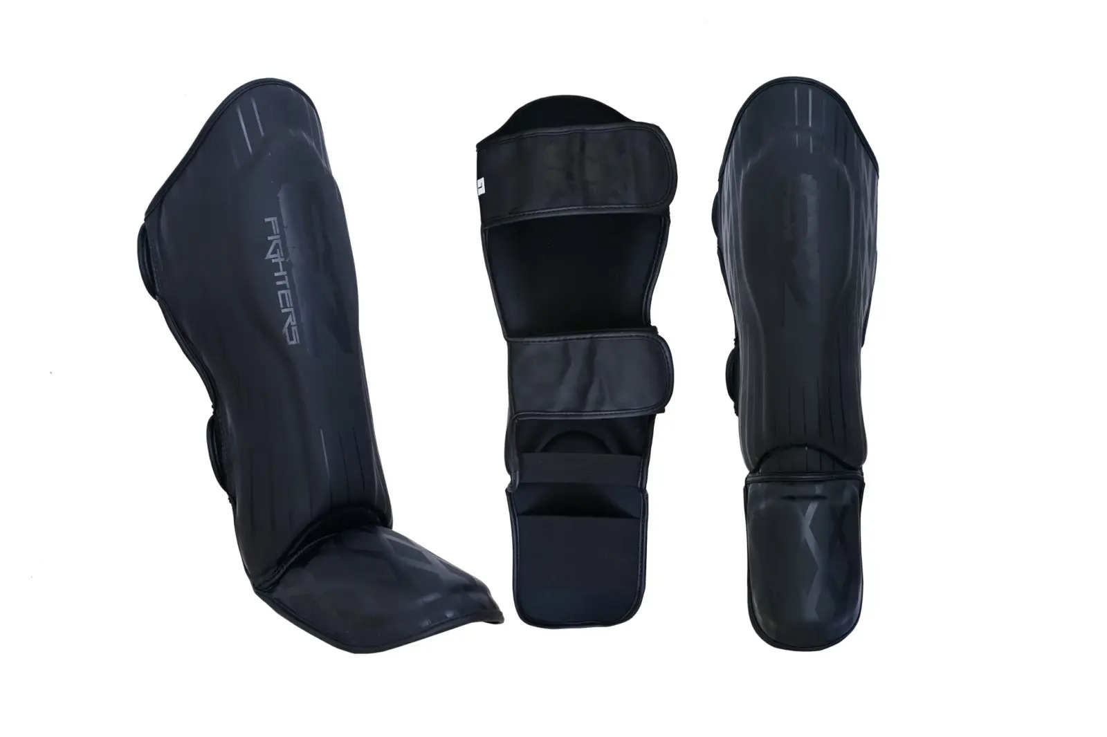 SZ Fighters – Тай Протектори за Крака Plasma – Black/Black