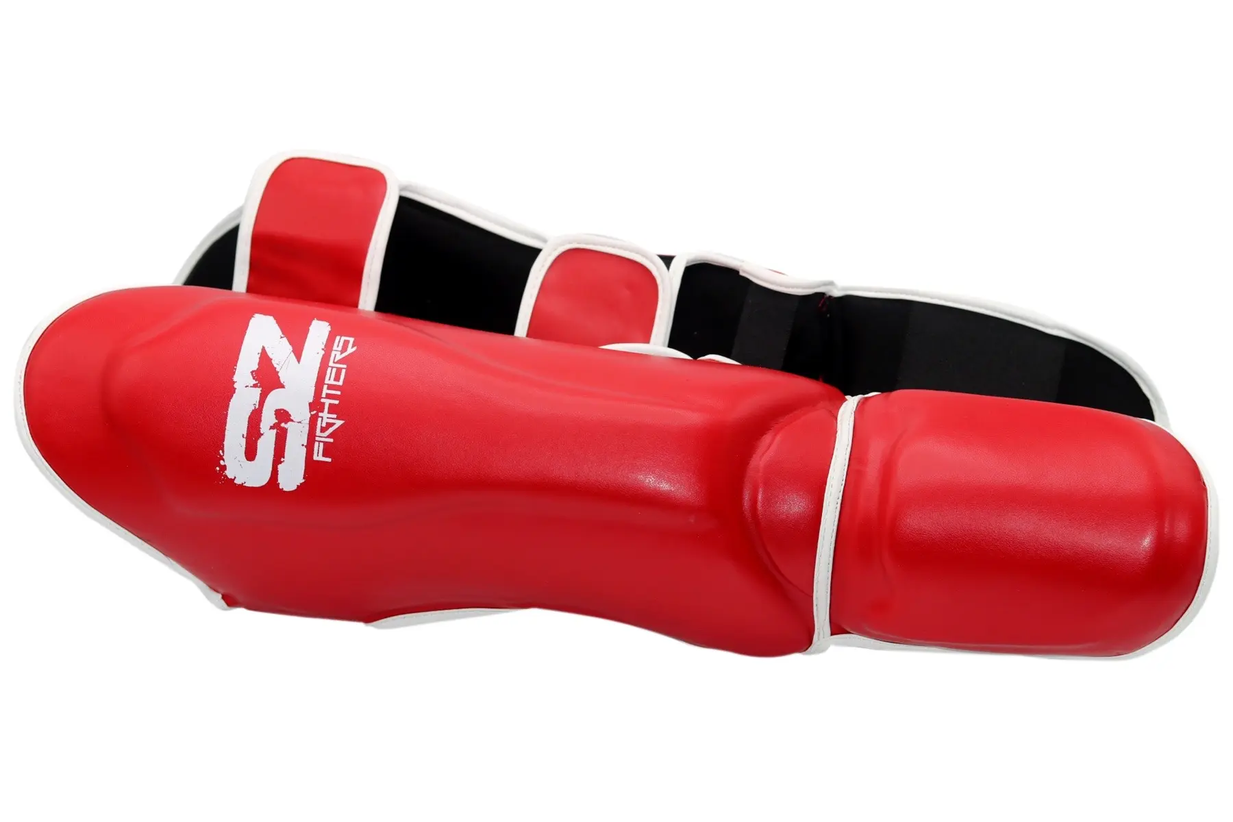 SZ Fighters – Тай Протектори за крака – Red