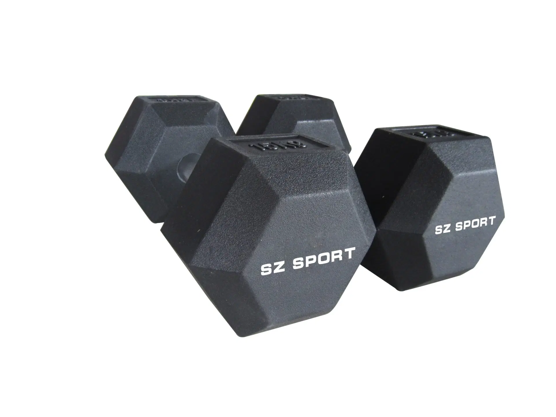 SZ Fighters – Дъмбели (шестоъгълни гумирани) – цена за кг